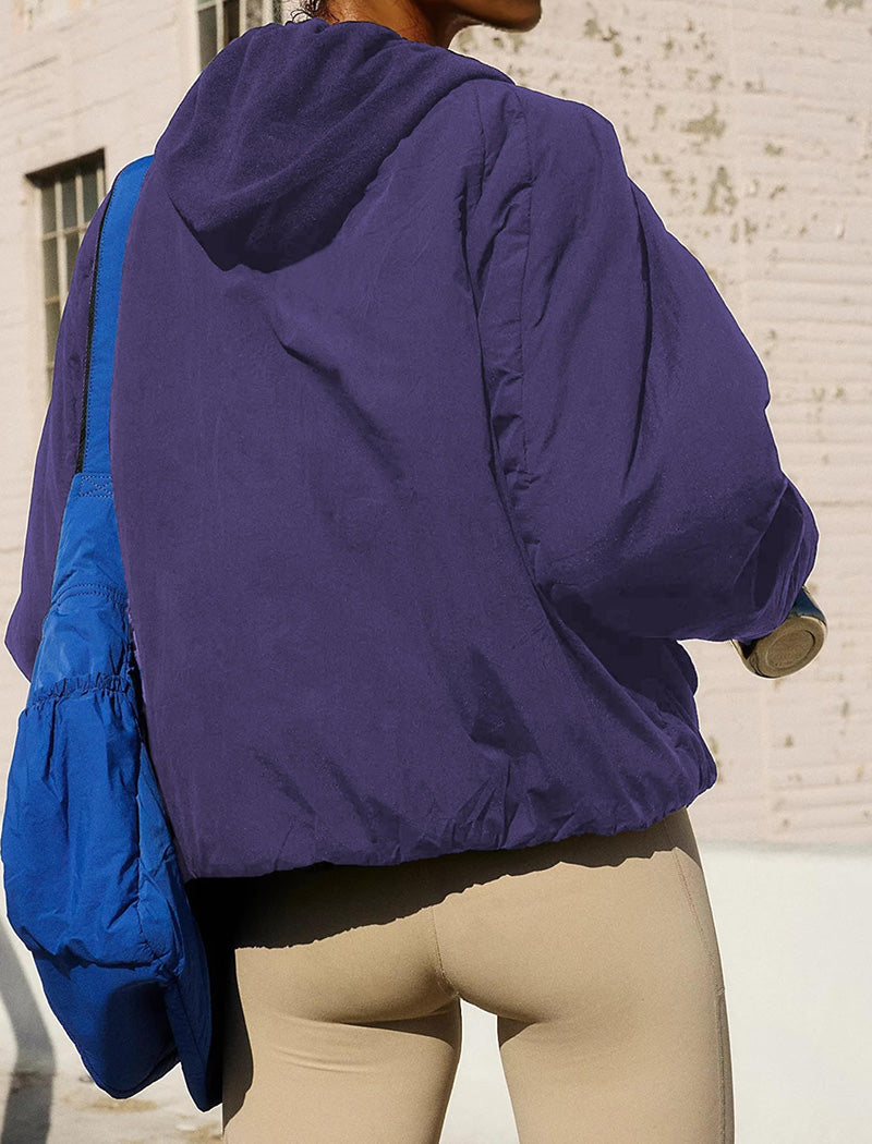 Quarter-Zip Windbreaker Pullover
