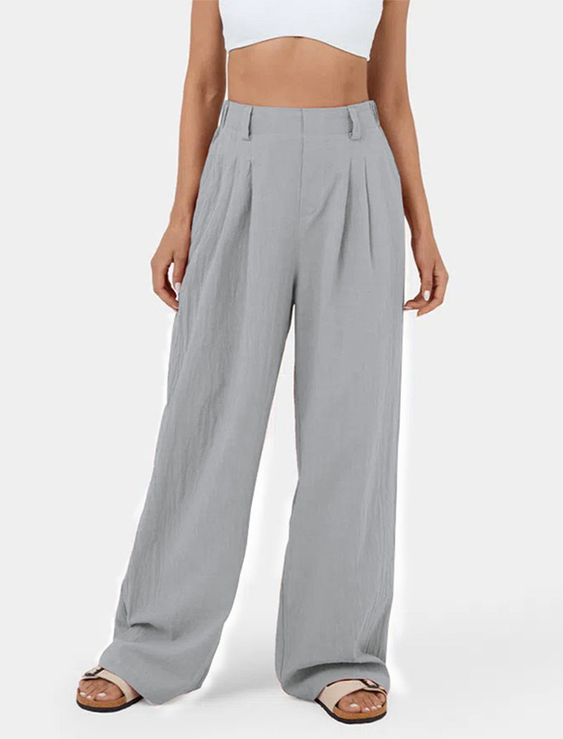 High-Rise Wide-Leg Pants