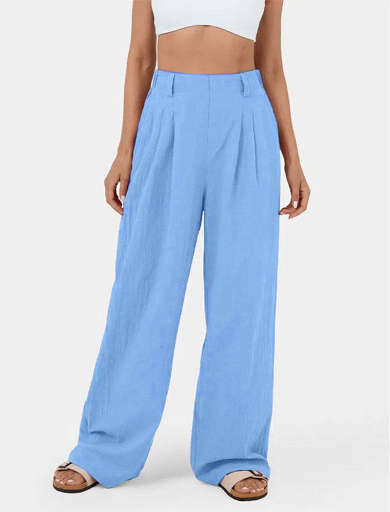 High-Rise Wide-Leg Pants