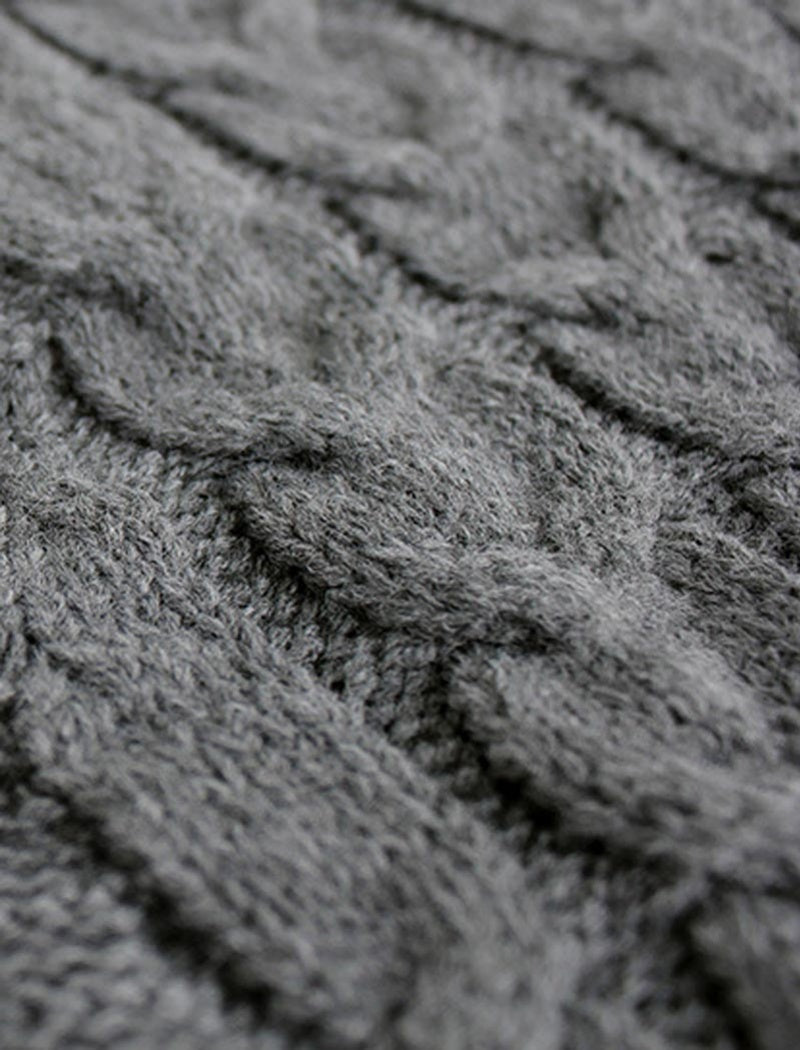 Chunky Knit V-Neck Sweater Vest