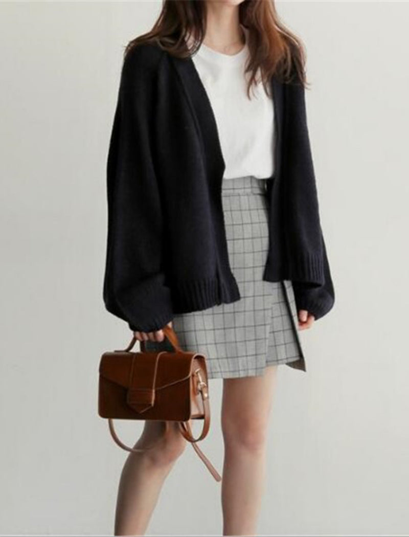 Oversized Knit Cardigan