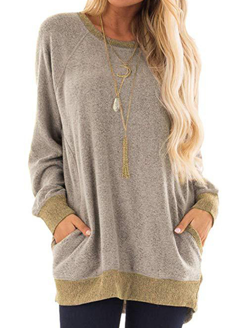 Oversized Pocketed Lounge Top