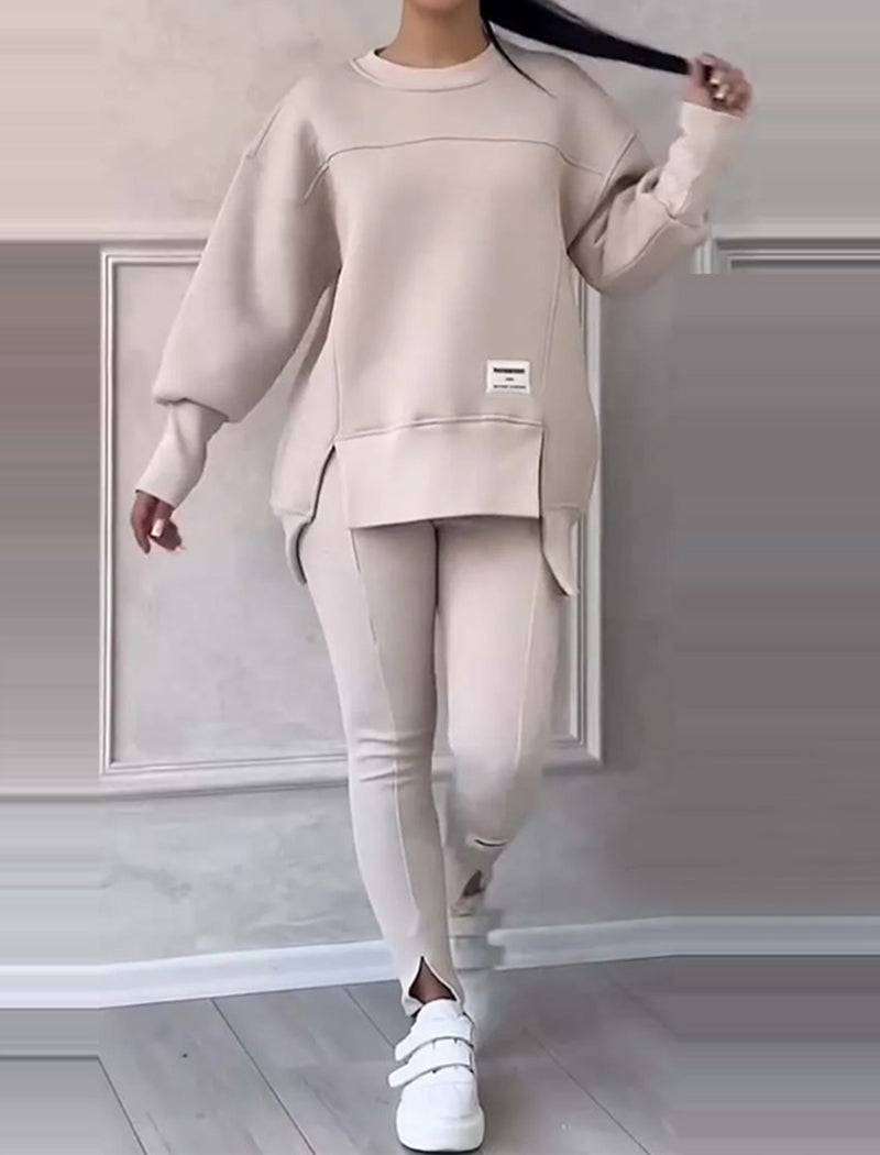 Oversized Top and Leggings Set