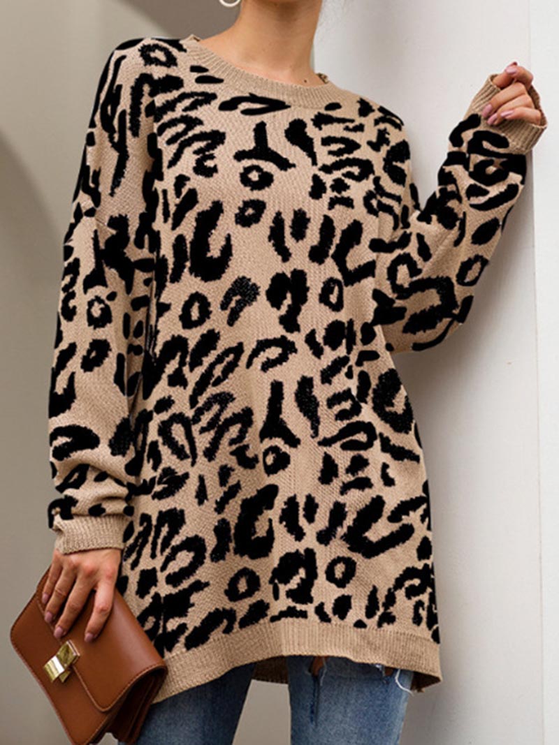 Graphic Oversized Sweater