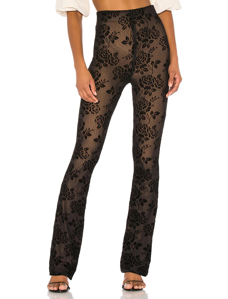 High-Waisted Skinny Pants