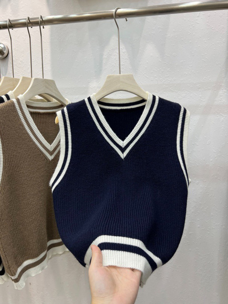 Striped Sweater Vest