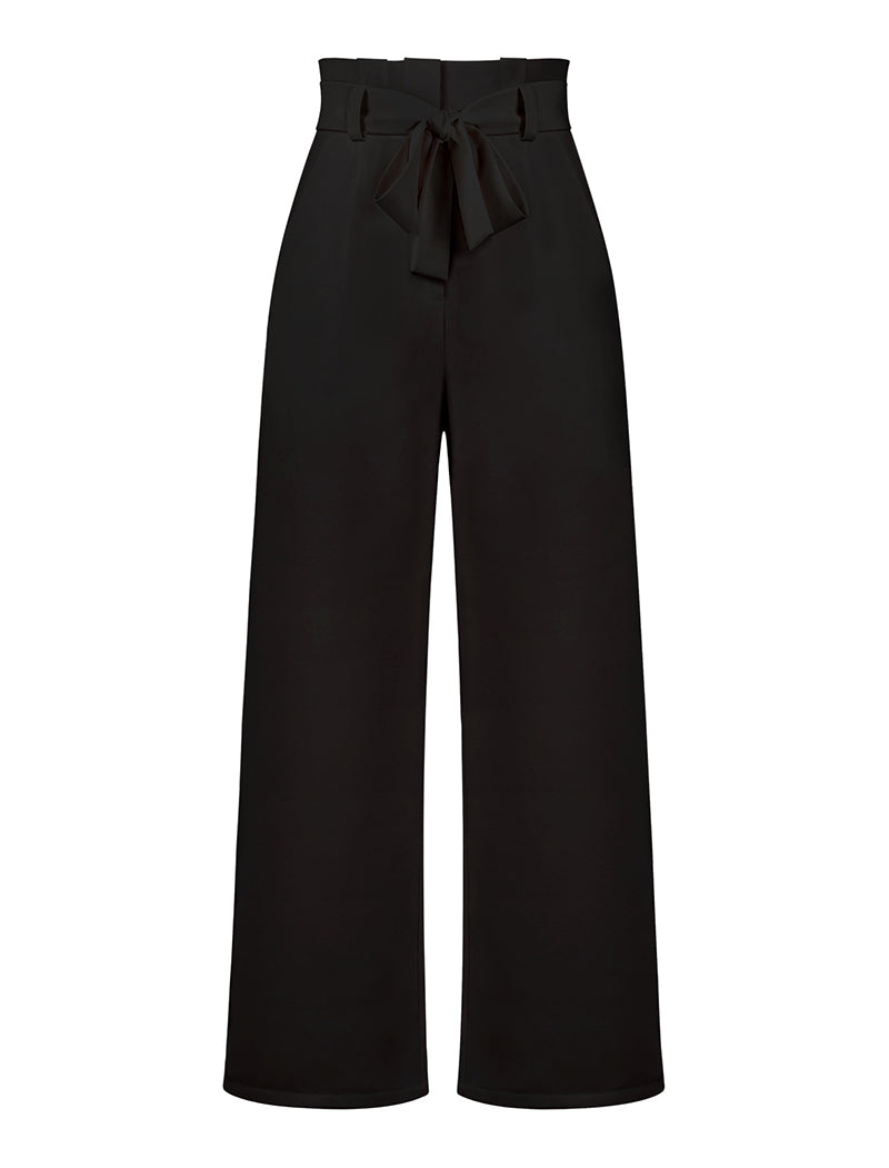High-Rise Wide-Leg Trousers
