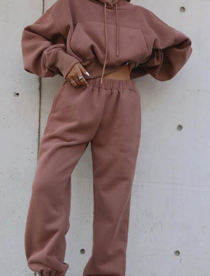 Relaxed Hoodie and Jogger Set