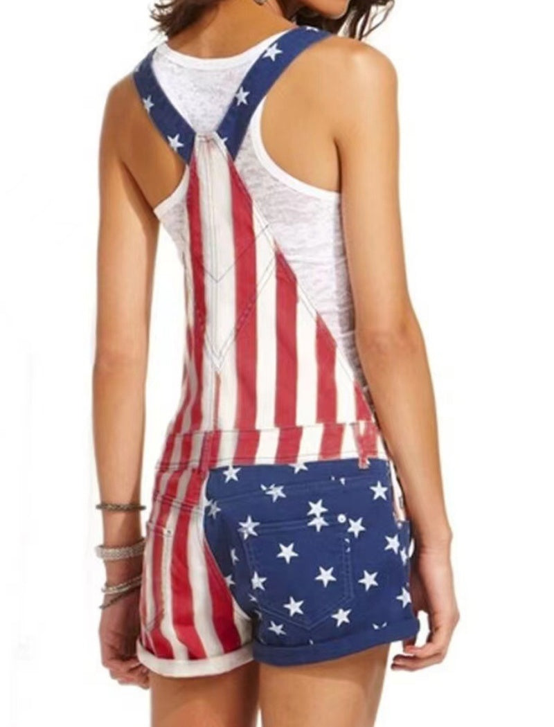 Independence Day Flag Romper