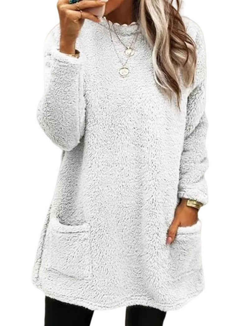 Oversized Fleece Tunic