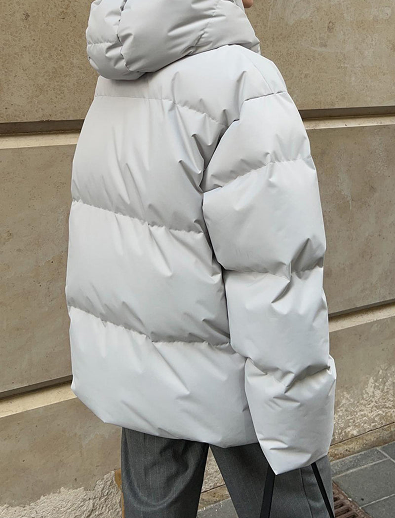 Oversized Hooded Puffer Jacket