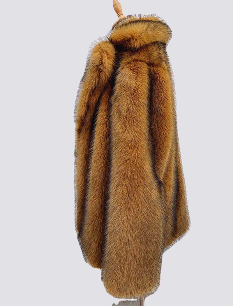 Oversized Faux Fur Coat