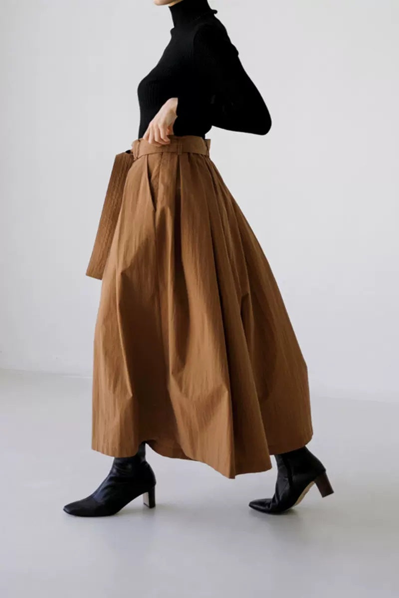 High-Waist Wide-Leg Pants