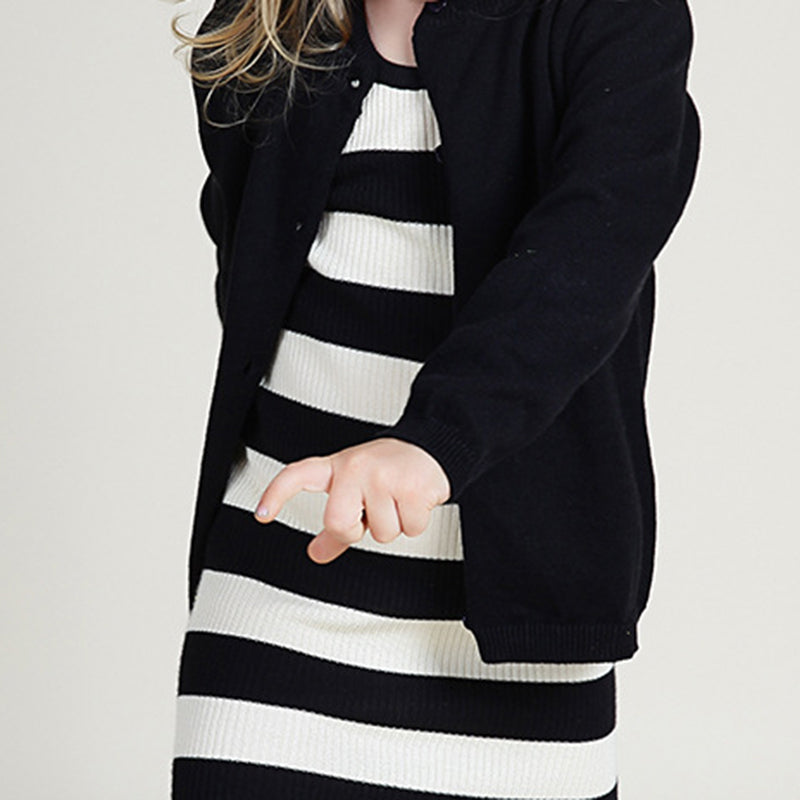 Classic Button-Up Cardigan (Kids)