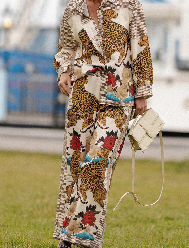 Printed Two-Piece Set