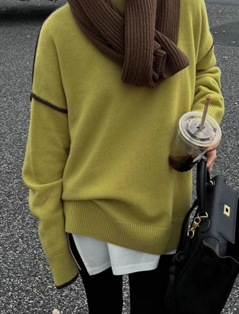 Oversized Crewneck Sweater