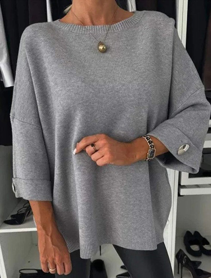 Crewneck Loose Casual Top