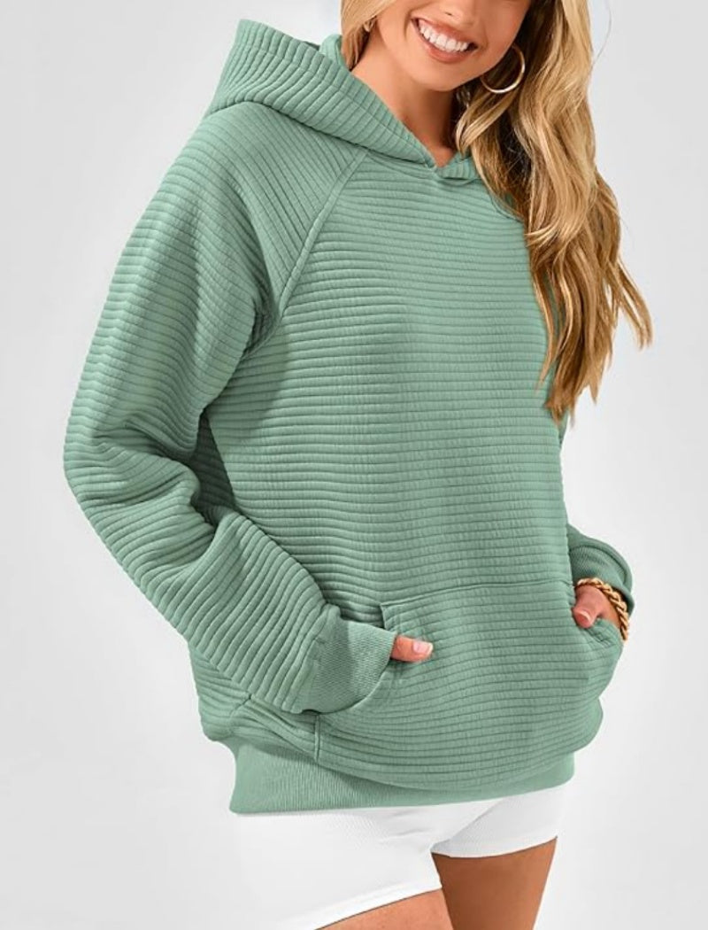 Long Sleeve Pocket Hoodie