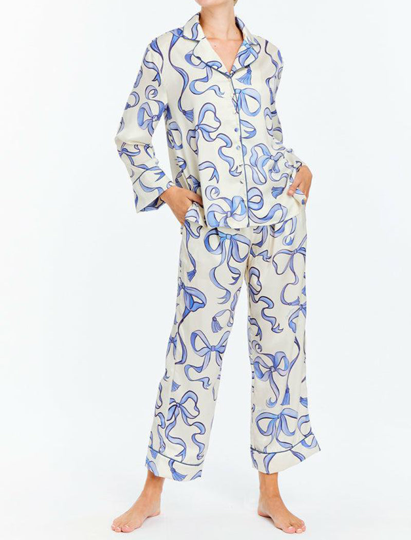 Bow Loungewear Two-Piece Set