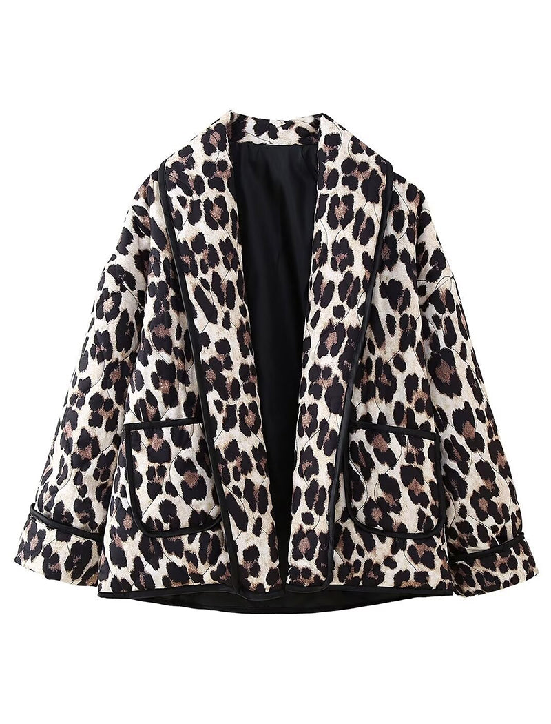 Leopard Print Jacket