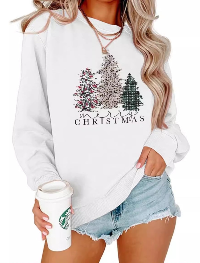 "Merry" Graphic Top