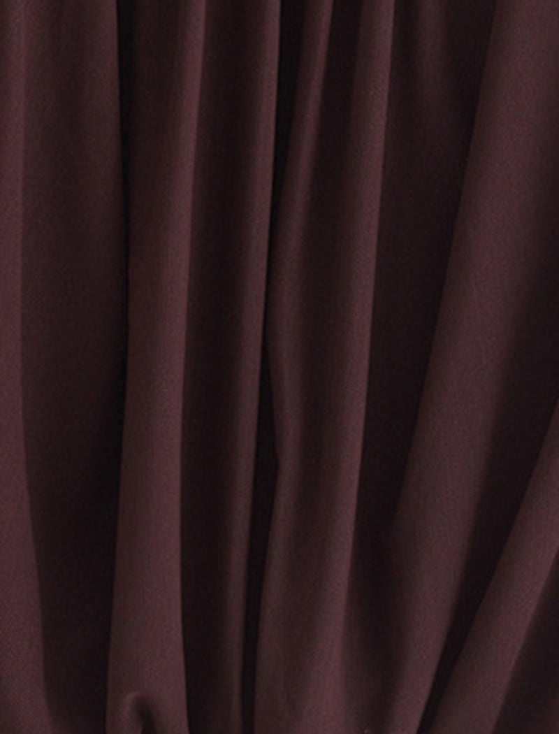 Ruched Sleeveless Top with Draped Design