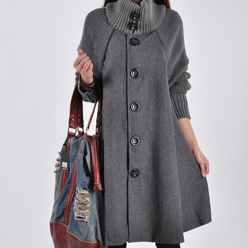 Oversized Cape Trench Coat