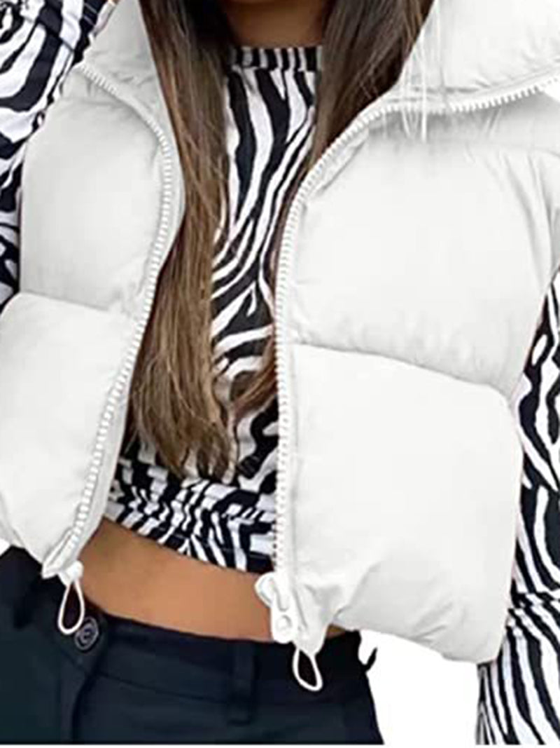 Puffer Crop Vest