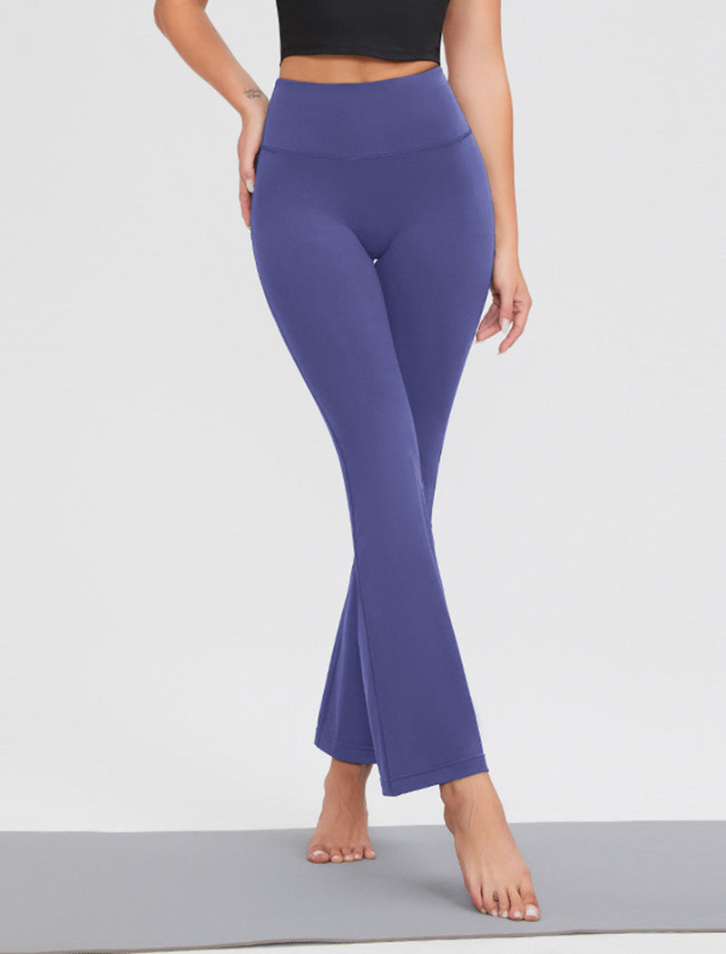 High-Waisted Flared Yoga Pants
