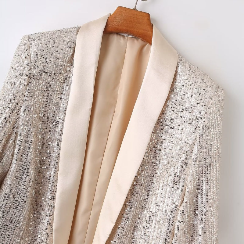 Sequin Blazer