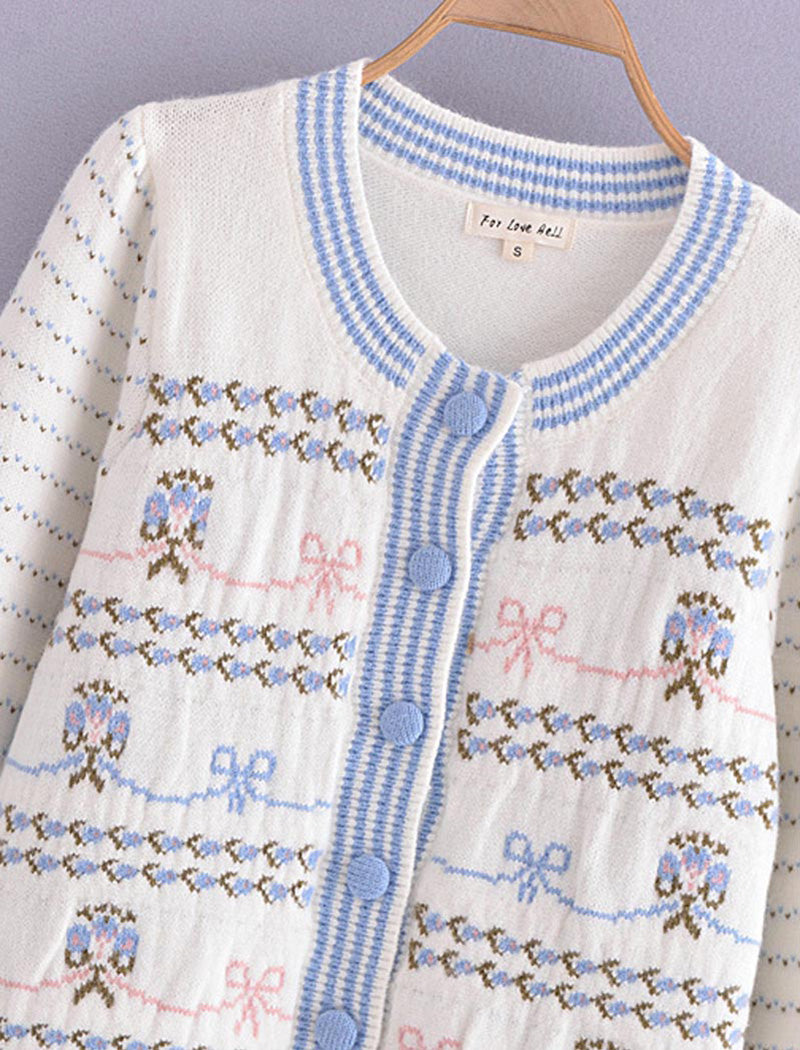 Textured Knit Cardigan