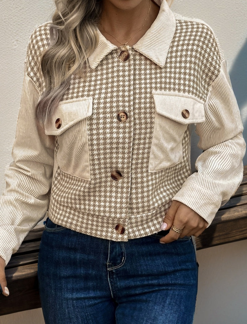 Corduroy Patchwork Jacket