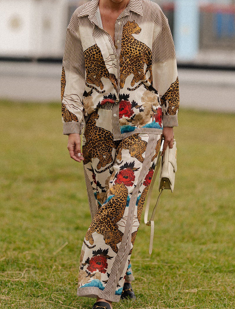 Printed Two-Piece Set