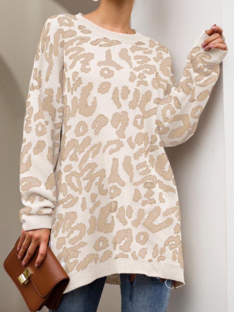 Graphic Oversized Sweater