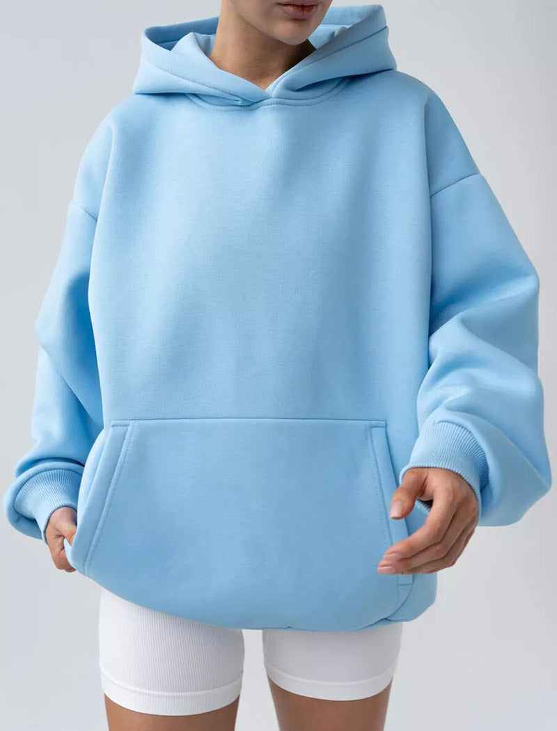 Oversized Hoodie with Kangaroo Pocket