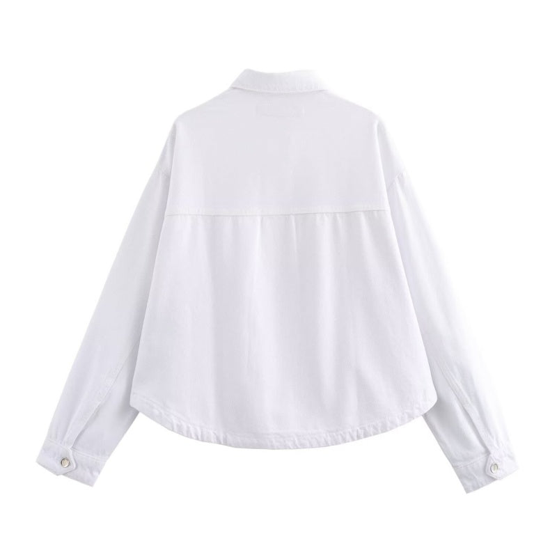 Oversized Casual Button-Up Jacket