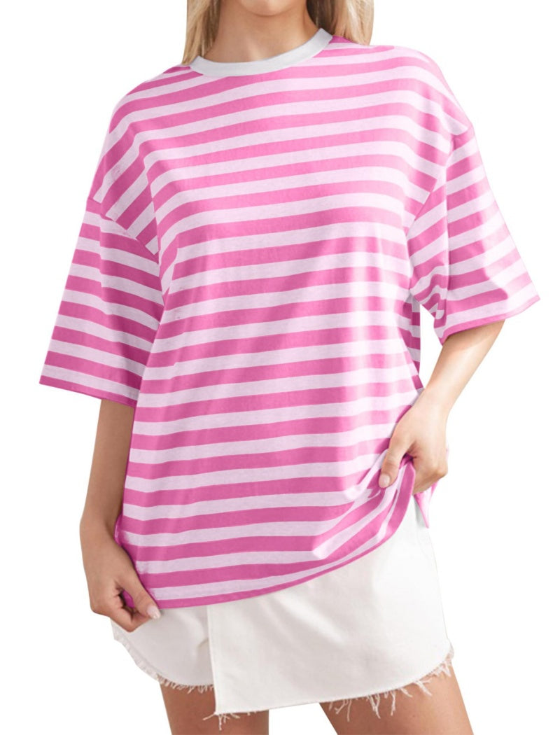 Loose-Fit Striped Tee