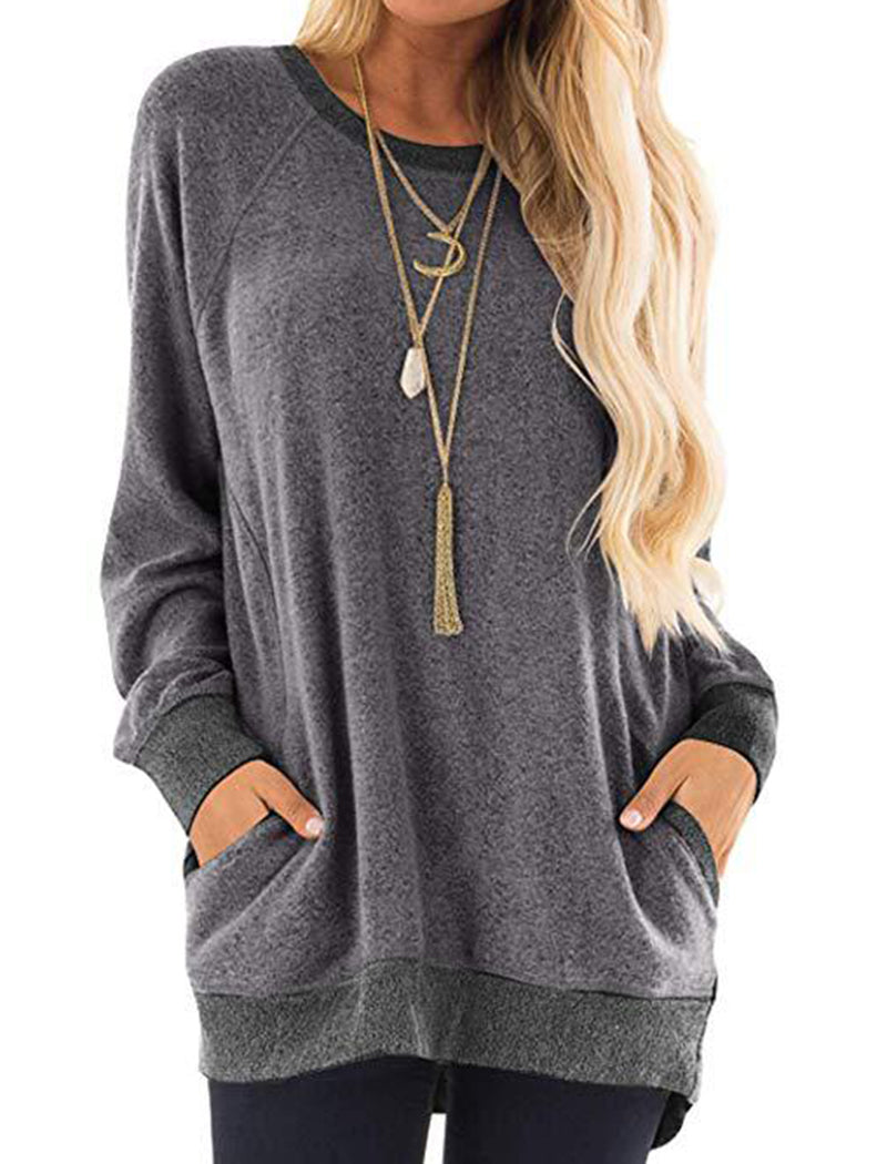 Oversized Pocketed Lounge Top