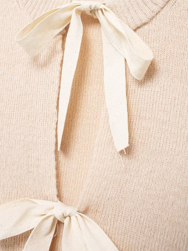 Bow-Tie Cardigan
