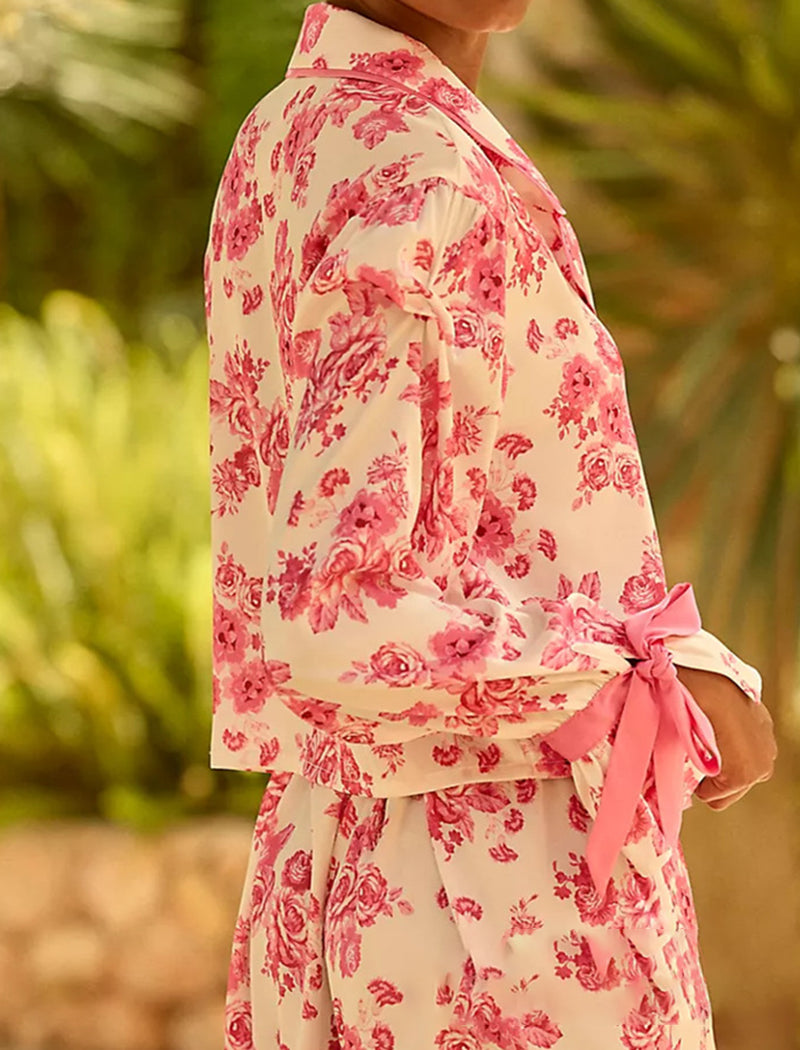 Printed Two-Piece Lounge Set