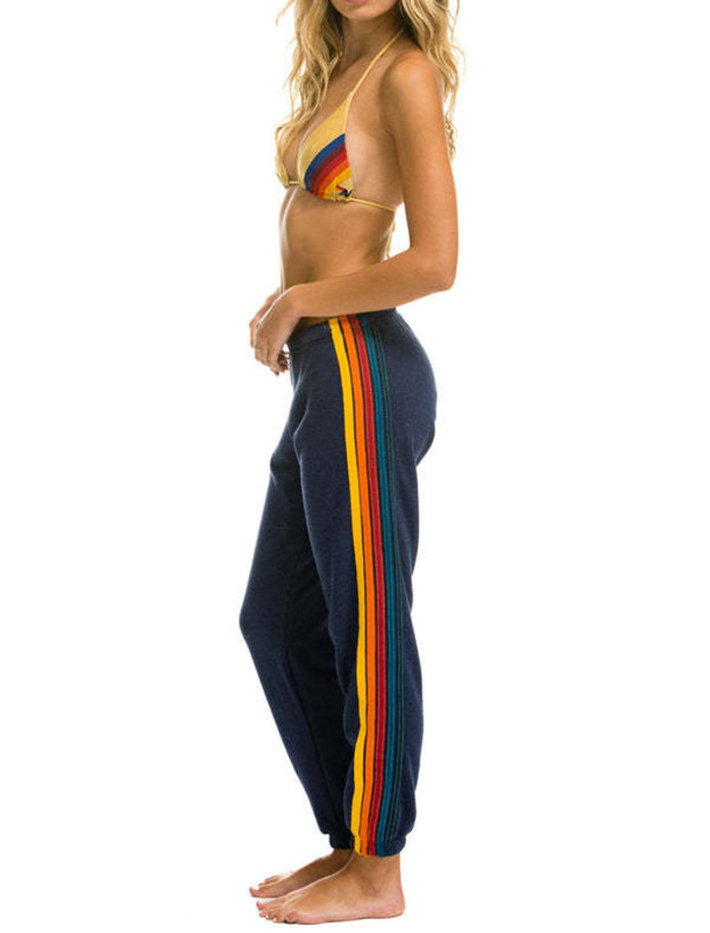 Rainbow Stripe Pants