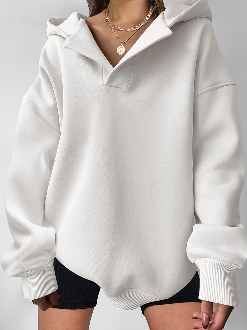 Solid Oversized Hoodie