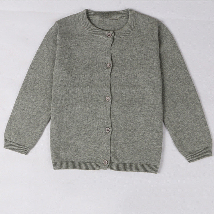 Classic Button-Up Cardigan (Kids)