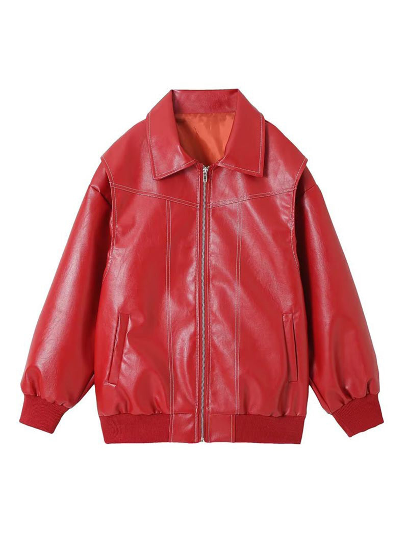 Oversized Zip-Up Jacket