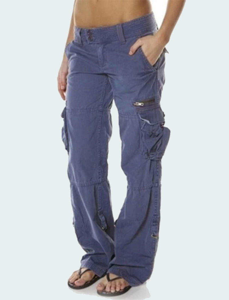 Cargo Wide-Leg Pants