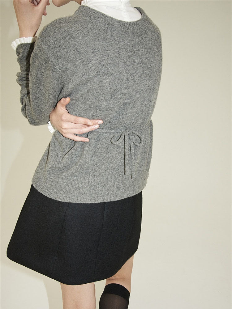 Cutout Cropped Cardigan