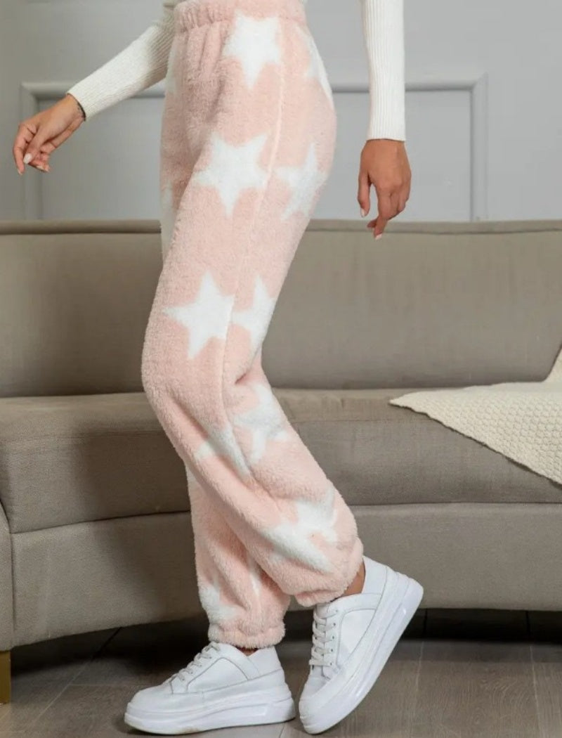 Flannel Casual Long Pants