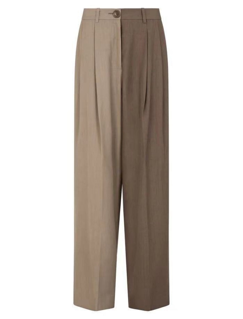 Two-Tone Casual Blazer Set