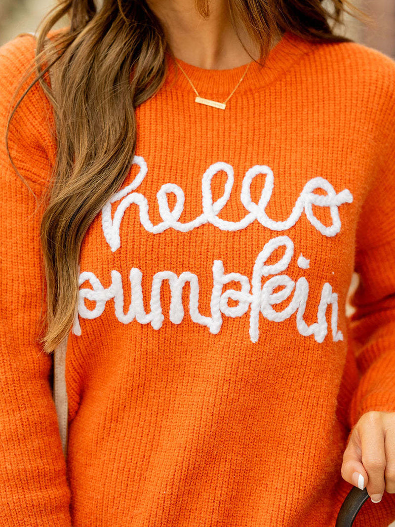 Hello Pumpkin Sweater