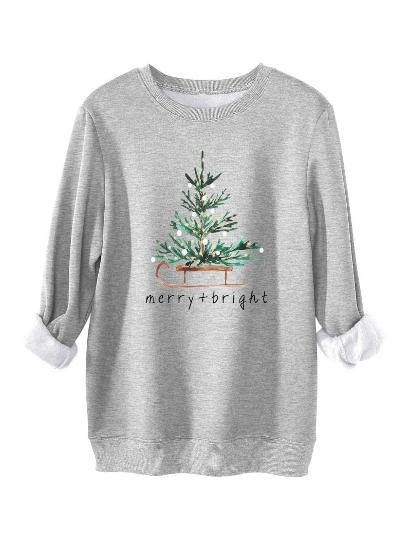 "Merry Bright" Loose Fit Top